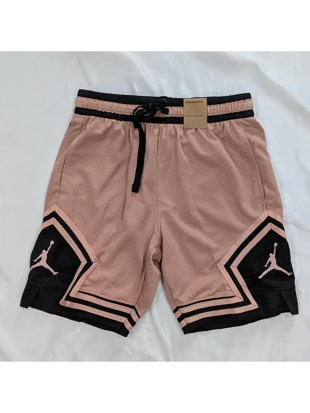 Nike Men's/Women's Jordan Sport Dri-Fit Shorts Diamond Rose Size M